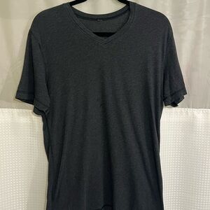 lululemon athletica Charcoal V-Neck Tee